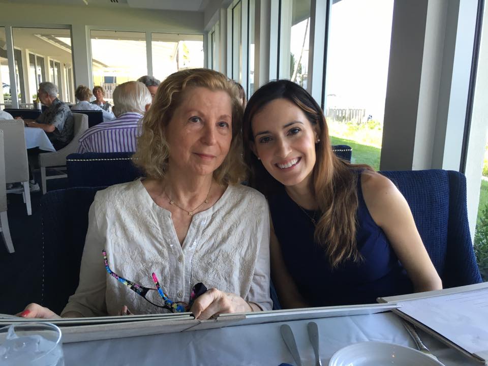 Sharon with family