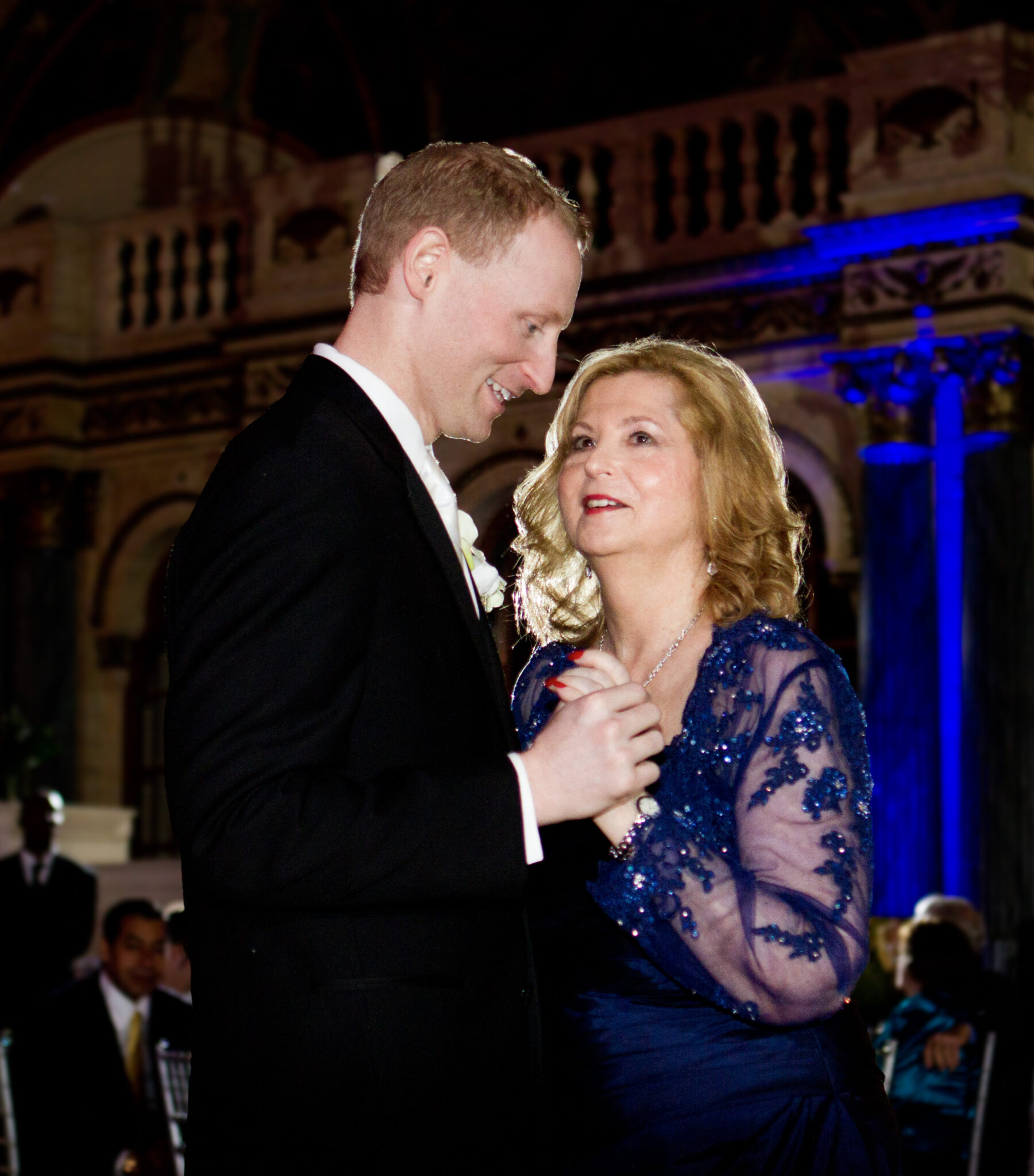 Sharon and her son George
